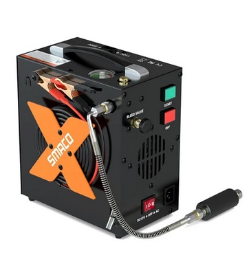 SMACO Portable High-Pressure 4500Psi Electric Air Compressor