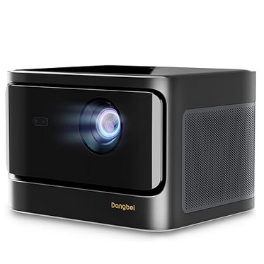 Dangbei DBOX01 Projector, 2100 ISO Lumens, Ultra-Bright Home Projector Licensed Netflix, 1080P (1920 x 1080), 2 * 10W Dolby Audio Speakers, Auto Focus, Auto Keystone Correction