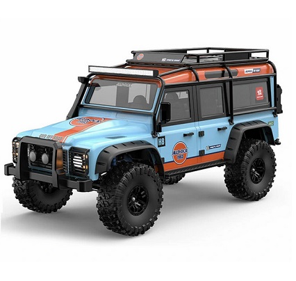 MJX HYPER GO H8H V2 1/8 2.4G Professional Crawler RC Car Off Road Vehicle Models w/ Front Rear Diff Lock - Blue