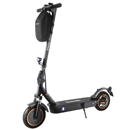 HONEY WHALE E9 MAX Electric Scooter, 500W Motor, 36V 10Ah Battery, 10-inch Tire, 20km/h Max Speed, 35-40km Range, Mechanical Brake & Electronic Brake, ABE Certification