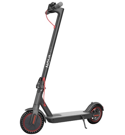 Novamile N20 Electric Scooter, 8.5 inch Folding Scooter for Adults, 36V 10Ah Class A Battery, 30Km Range, 350W Motor, Double Brakes, Anti-puncture Honeycomb Tires, Maximum Load 120kg - Black