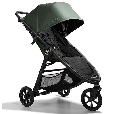 Baby Jogger City Mini GT2 All-Terrain Pushchair | Lightweight, Foldable Stroller | Briar Green