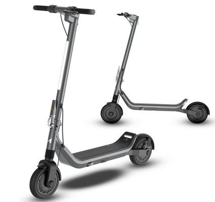 Apollo Go Electric Scooter for Adults with Dual 350W Motors, 28 MPH Top Speed, Up to 30-Mile Range, Airflow Suspension, Self-Healing Tires & 360° Lighting - E Scooter for Powerful All-Terrain Rides