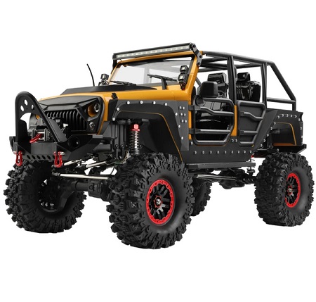 Wltoys 104026 RTR 1/10 2.4G 4WD RC Car Rock Crawler Off-Road Climbing Truck Full Proportional LED Light Vehicles Models Toys - Standard Version