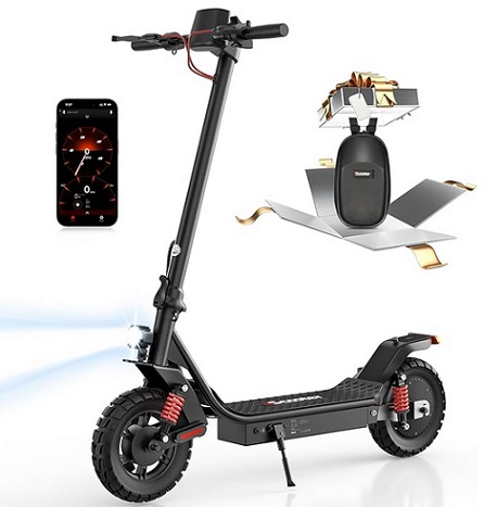 iScooter i10 Pro Electric Scooter Adults, 28Mph Top Speed, 37 Miles Long Range, 800W Motor E-Scooter, 10\