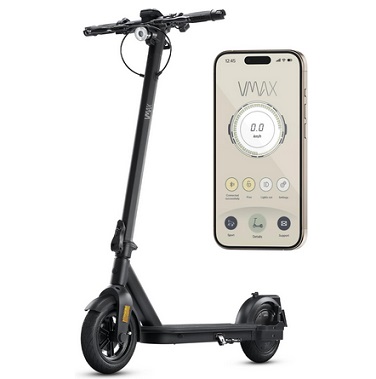 VMAX VX5 Pro ST Swiss Engineered Electric Scooter for Adults - 840W Peak Power, 11, 17, 22-Mile Range, IPX6 Water Resistant - UL Certified Electric Scooter