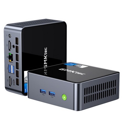 GMKtec M2 Pro Mini PC, Intel i7-1195G7 4 Cores Max 5.0GHz, 16GB RAM 1TB SSD, WiFi 6 Bluetooth 5.2, 2*HDMI+Type-C 4K@60Hz Triple Screen Display, 4*USB3.2 1*RJ45 1*3.5mm Headset Jack