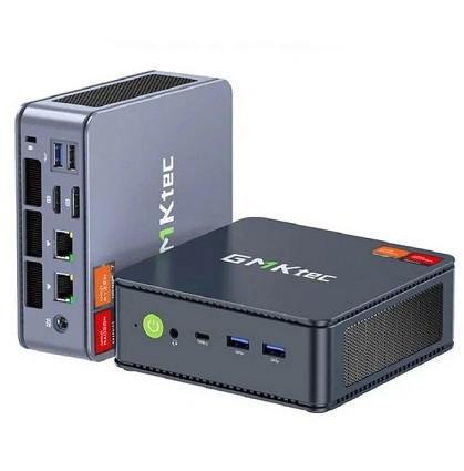 GMKTEC K6 AMD Ryzen R7 7840HS Mini PC Octa Core 16GB RAM 1TB SSD 4K Triple Output WIFI 6 BT5.2 HD USB3.2 Type-C Mini Computer Desktop PC