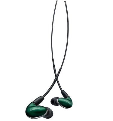 Shure SE846 PRO Gen 2 Wired Sound Isolating Earphones, Secure in-Ear Earbuds, High-End Professional Sound, Hi-Def Four Drivers, Upgraded Sound Filters, Durable Quality, Customizable Frequency - Jade