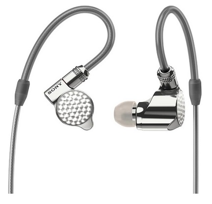 Sony IER-Z1R Signature Series in-Ear Headphones (IERZ1R),Black/Silver